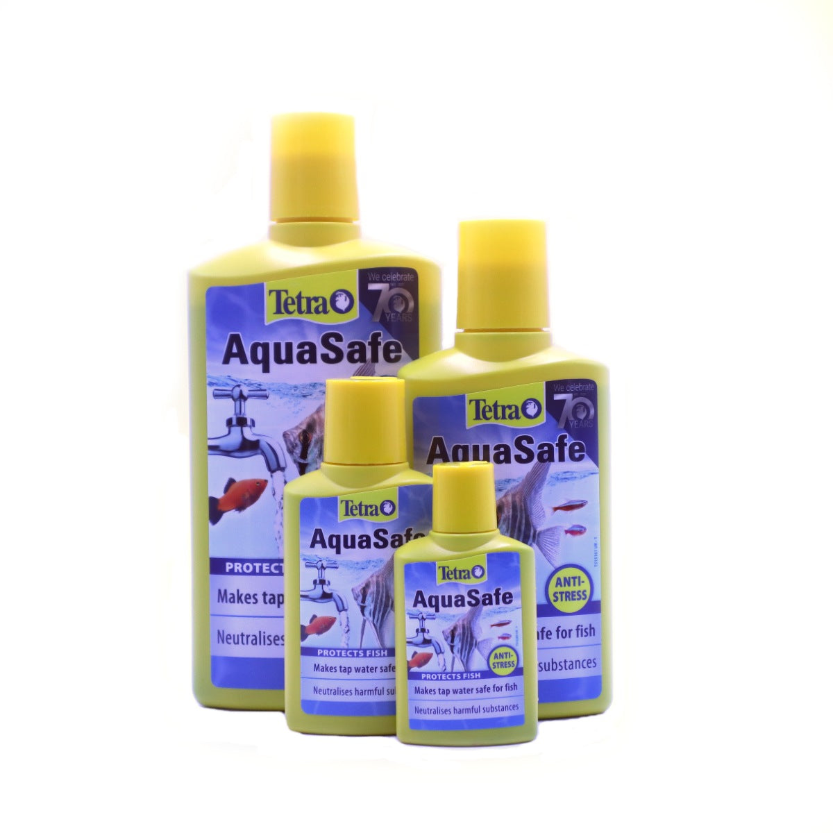 Tetra AquaSafe Plus Water Conditioner Makes Tap Water Safe for Fish